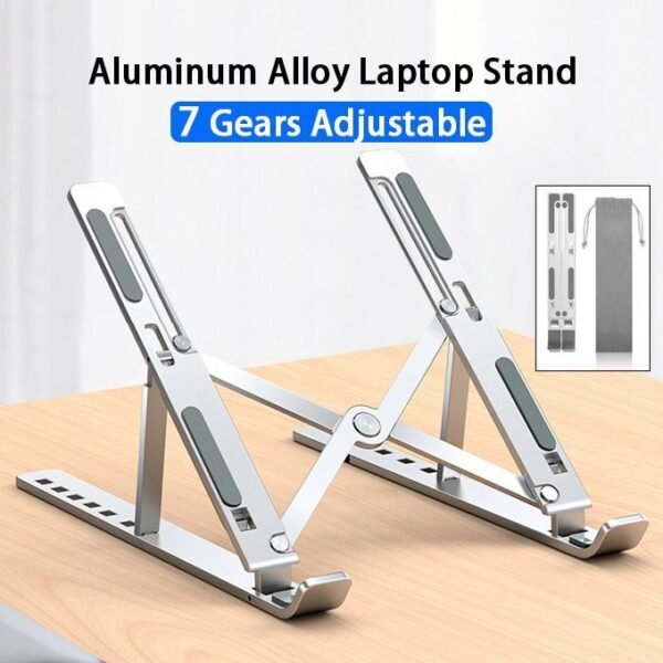 Metal Foldable Adjustable Stand For Laptop