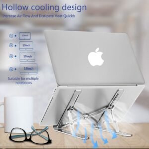 Metal Foldable Adjustable Stand For Laptop