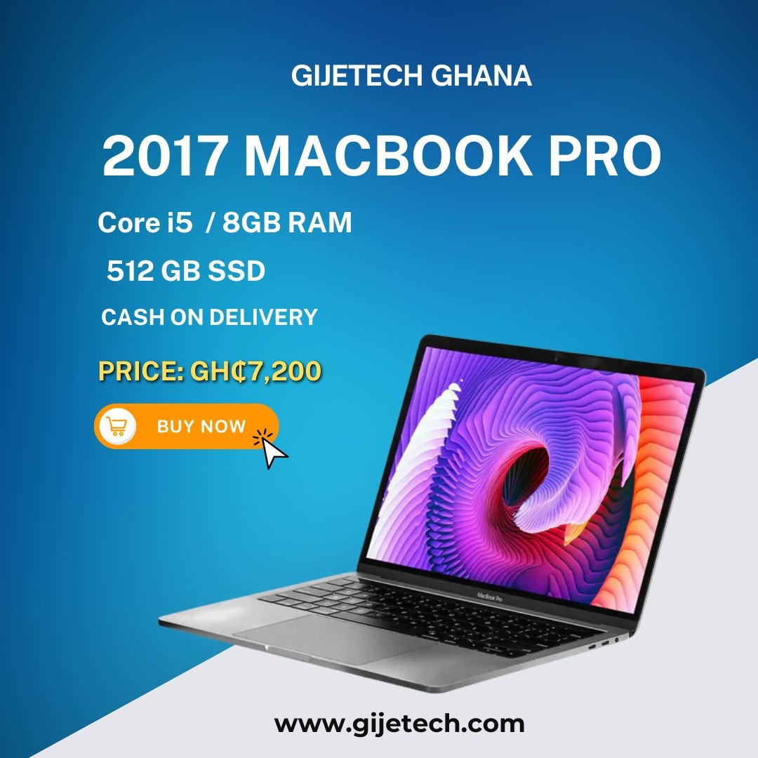 Apple MacBook Pro 2017 - Core i5 / 8GB RAM / 512 SSD Storage