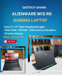 Alienware M15 R6 (11th Gen) Gaming Laptop ??? Intel Core i7 | 16GB RAM | 1TB SSD | RTX 3050Ti