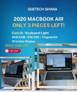 2020 Apple MacBook Air ??? Intel Core i5 | 8GB RAM | 256GB SSD | Fingerprint | Backlit Keyboard